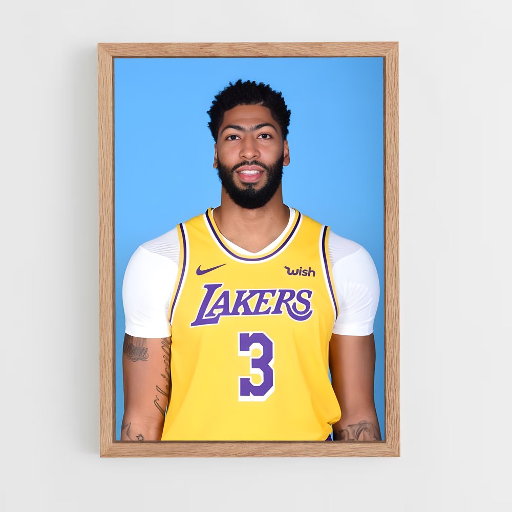 Poster Tatouages et Lakers – affiche Basketball (vue 4)